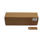 Manillamærker 30x60 mm. grå naturfarvet genbrugspap 1000 stk. - Image 2