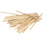 Træ rørepinde til kaffe og te