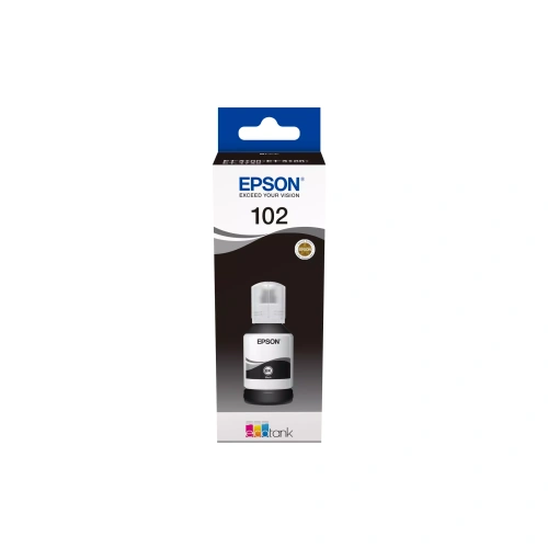 Epson 102 EcoTank blækflasker sort cyan magenta gul original blæk