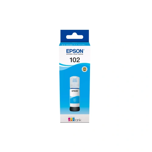 Epson 102 EcoTank blækflasker sort cyan magenta gul original blæk