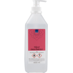 ABENA hånddesinfektionsgel 600 ml med pumpe 85 procent alkohol