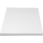 Bantex A4 standardblok med kvadreret papir – ideel til noter og beregninger