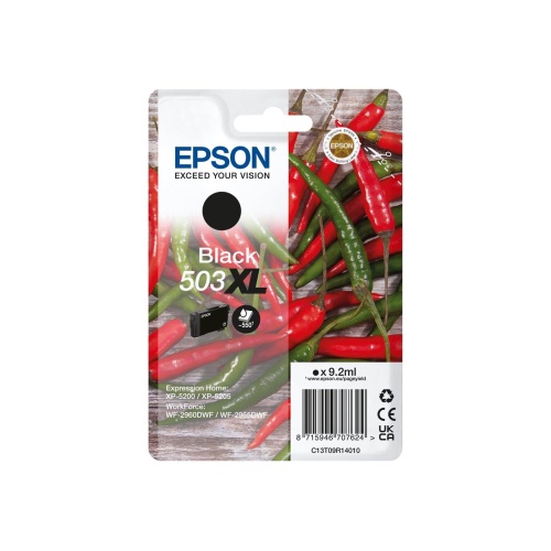 Epson 503 sort blækpatron T503 Chili serie
