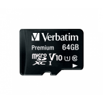 Hukommelseskort Verbatim Micro SDXC Card 64GB Class 10 med Adapter - Image 2