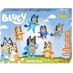 Bluey perle gaveæske med 4000 perler og 2 stiftplader til kreativ leg for børn fra 5 år