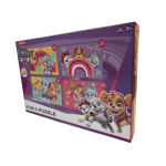 Paw Patrol Puslespil 4-i-1 – 4 Puslespil med 12, 16, 20 & 24 Brikker
