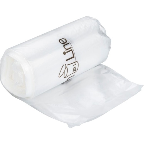 ABENA Bin-Line klar spandepose 20 liter med stjernebund i LLDPE.