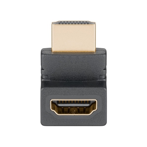 Vinkeladapter 90° Goobay HDMI 2.1 – HDMI Han til HDMI Hun