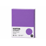Karton A4 180 gr. 100 ark Klar Lavendel