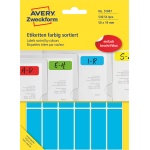Avery 51047 farvesorterede etiketter 50 × 19 mm i fem farver