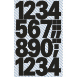 Avery 3785 Selvklæbende tal sort 25 mm – vejrbestandige - Image 3