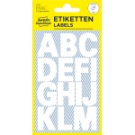 Avery 3786 Selvklæbende bogstaver hvid 25 mm – vejrbestandige - Image 2