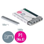 Hæfteklammer Leitz Power Performance P1 No. 8 – 1.000 stk - Image 2