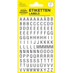 Avery Z-Design 3720 Selvklæbende bogstaver 6,5 mm sort – 240 stk. - Image 2