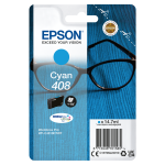 Original Epson 408 Cyan blækpatron 14,7 ml med brillemotiv