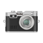 Rollei Mini Digital Camera i sort med LCD-skærm