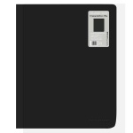 Mappe med 10 plastlommer PP m/forsidelomme, A4